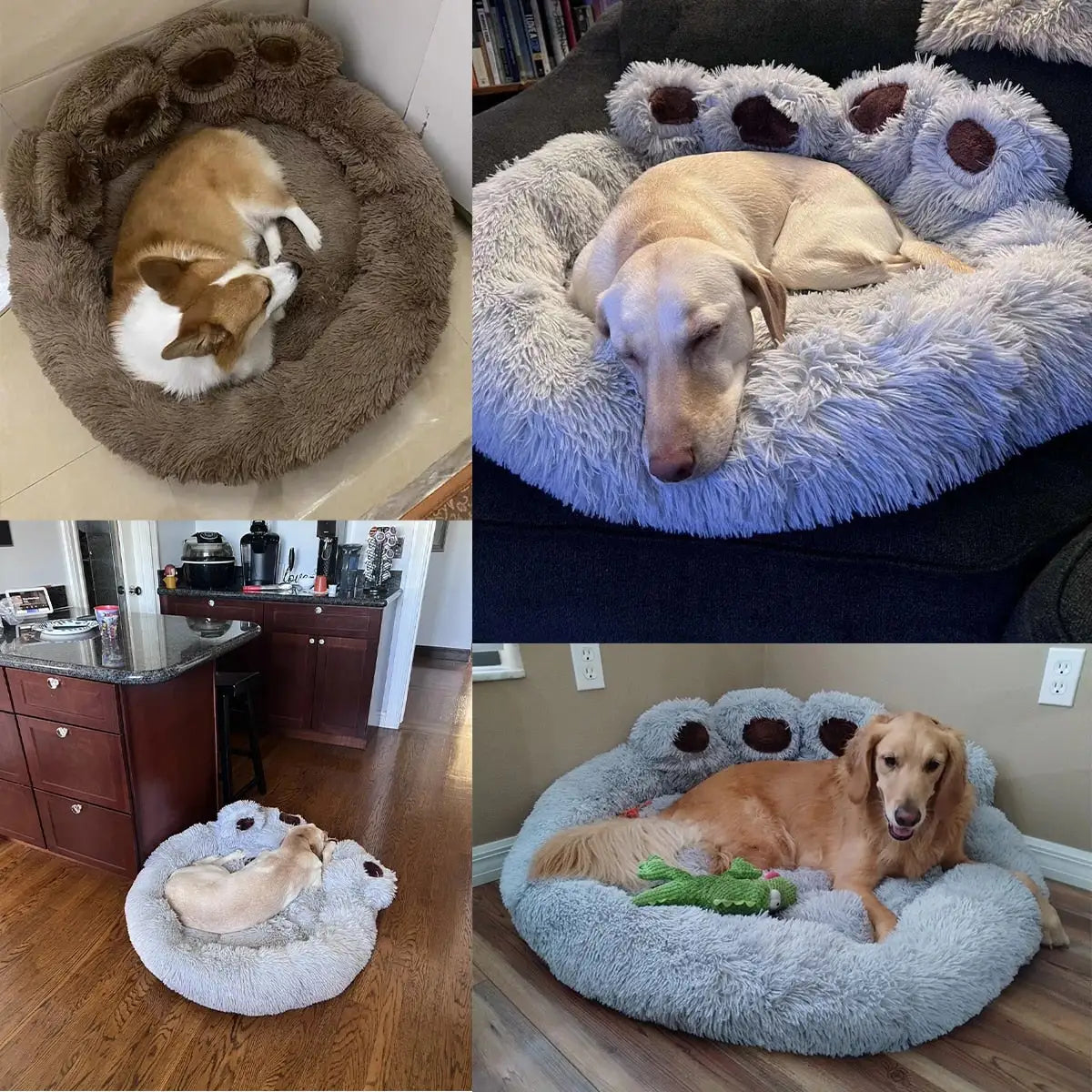 CozyPaws - Cozy and Comfy Paw Dog Bed
