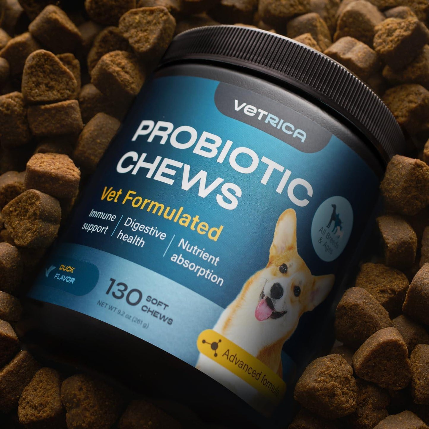 Probiotics for Dogs   Dog Probiotic Chews for Digestive and Gut Health Dental Immune System Support   Chewable Prebiotic Soft Treats   Wild Yam Yeast Powder   Diarrhea and Bowel Support Supplement